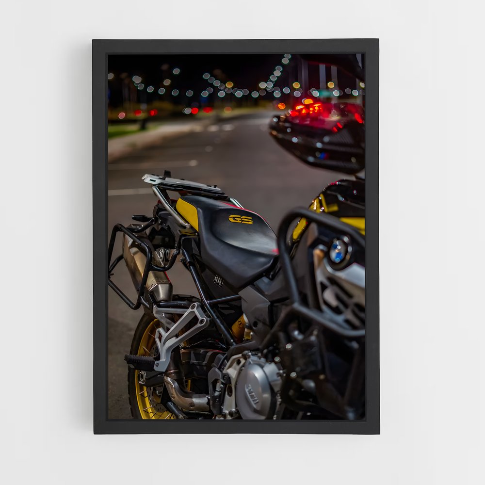 Poster F gs magnifique – affiche BMW Motorrad (vue 2)
